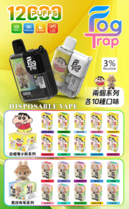 Fog Trap 12000 口蠟筆小新聯名款